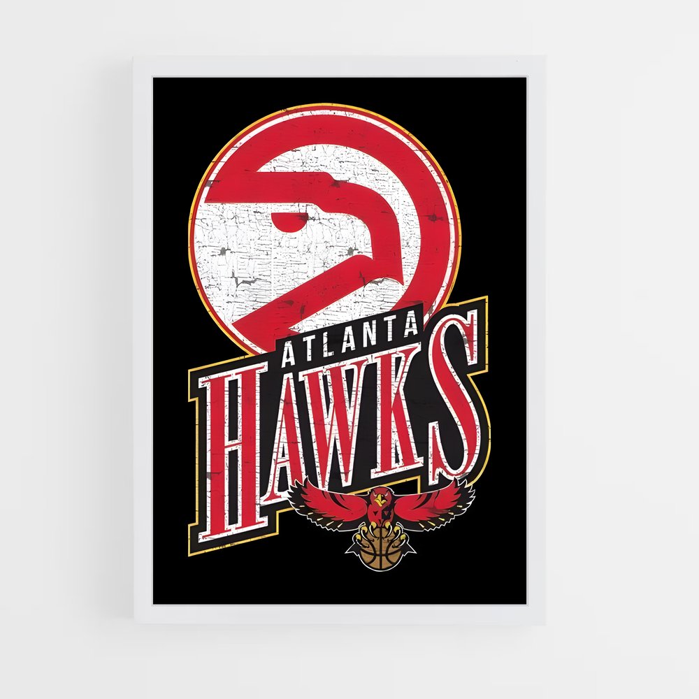 Poster L'Esprit des Hawks – affiche Basketball (vue 3)